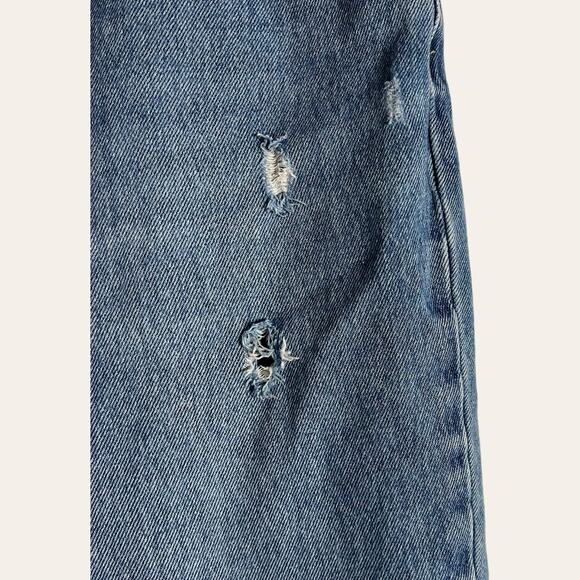 Rolla’s Dusters High Rise Slim Distressed Denim Blue Jeans Size 28 - Picture 5 of 11